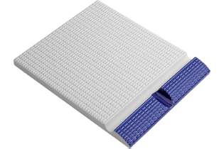 Pötigen Kobalt Mavisi Oluklu Tutamak 295x245x20 mm