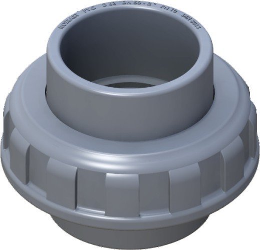 110 MM iki Tarafı Dişli Rakorlar (U-PVC) PPRC