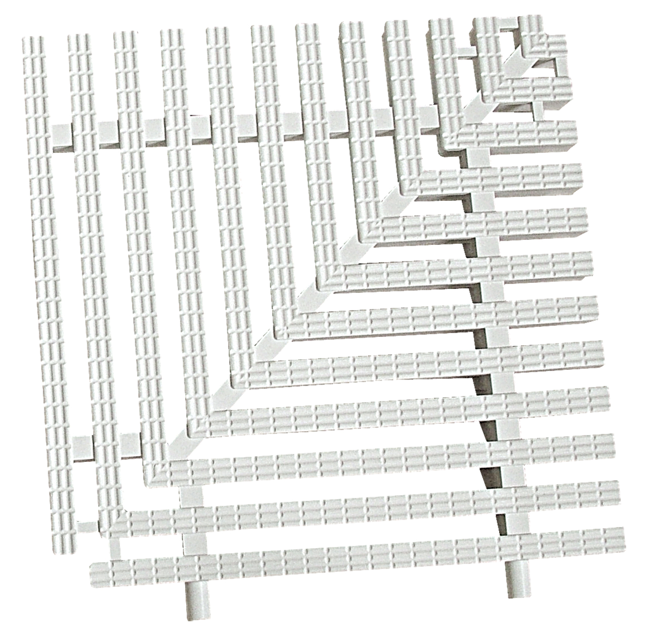 25 cm Klasik Desen 90° Izgara Tipi Köşe Parçası