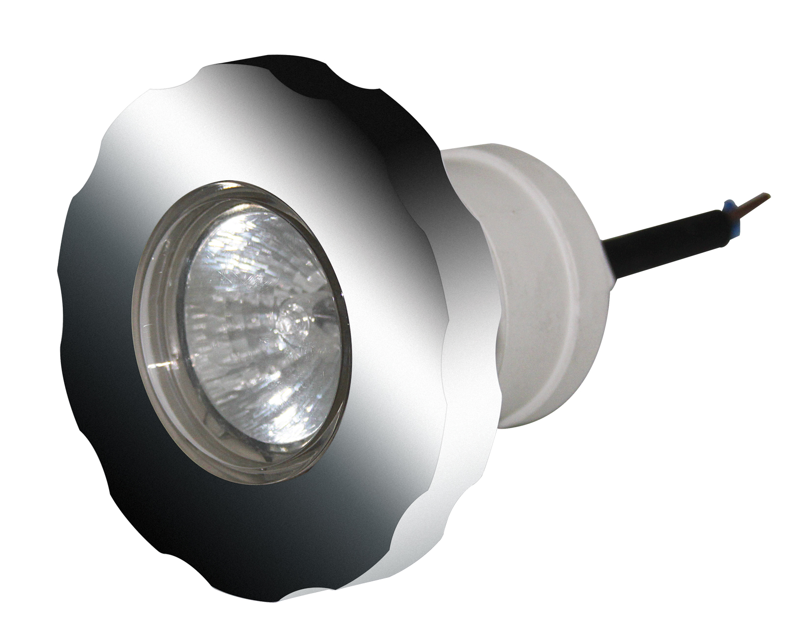 Mini Kovansız Krom Kaplı Havuz Su Altı Aydınlatma Lambası