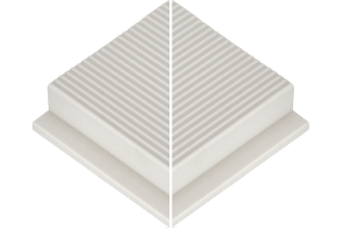 Çizgili Sırsız Profilli Dış Köşe Kaymaz