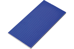 Çizgili Kobalt Mavisi Kaymazlar 122x245x8 mm