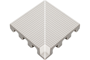 Çizgili Sırsız Profilli İç Köşe kaymaz