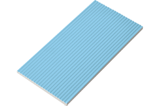 Çizgili Havuz Mavisi Kaymazlar 122x245x8 mm