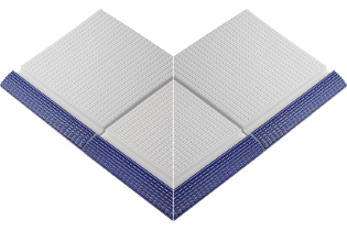 Pötigen Kobalt Mavisi Dış Köşe Tutamak 295x245x20 mm