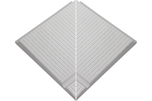 Pötigen Sırsız Profilli İç Köşe 245x245x20 mm