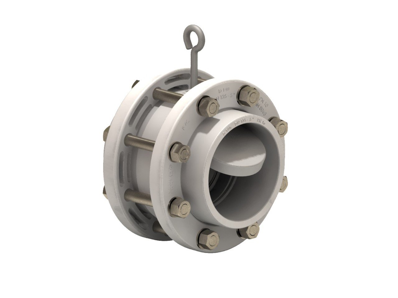 125 MM Komple Tak-Çıkar Çalpara Çekvalf (PPRC)