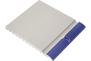 Çizgili Kobalt Mavisi Oluklu Tutamak 295x245x20 mm