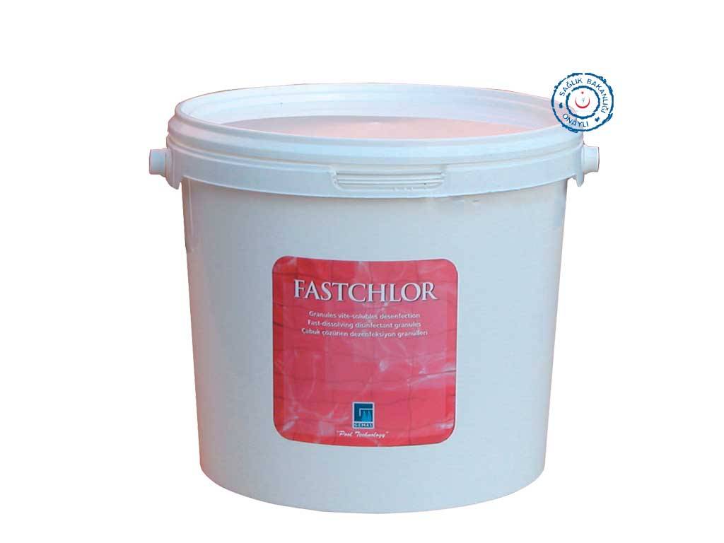''Fastchlor'' Stabilize Diklor Granülü, %56 Dezefenktanlar 5 Kg