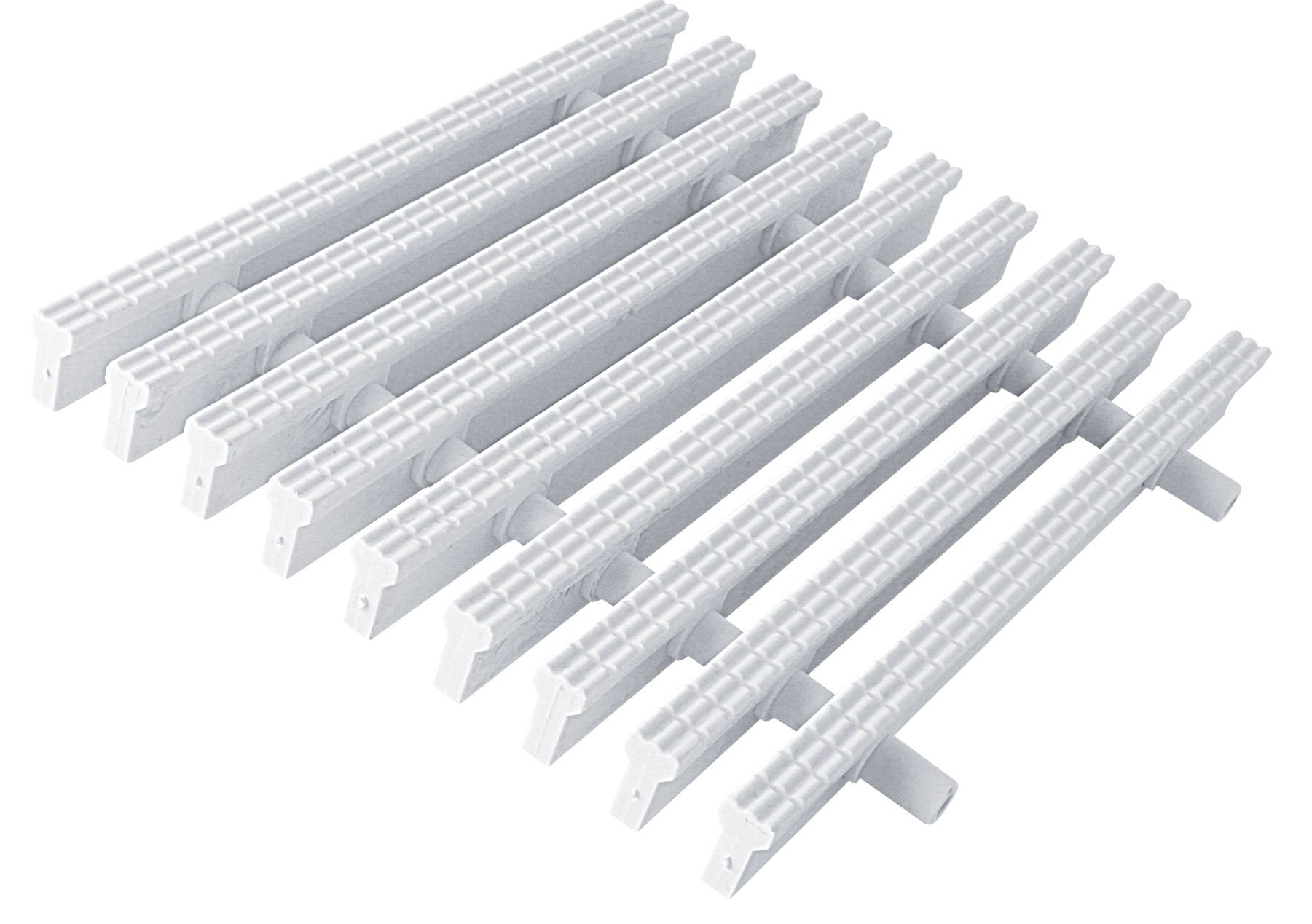 19,3 cm Klasik Desen Çift Geçme T Kesitli Izgara